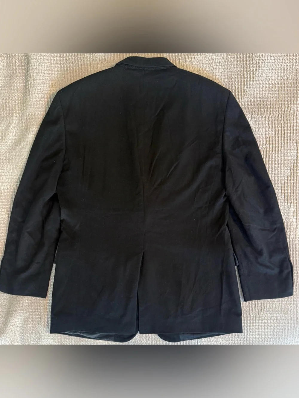 Brooks Brothers 100% Cashmere Black Sport Coat Blazer 40R 2 Button
